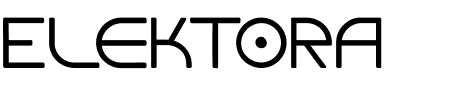 Schriftart Elektora: Mehr Infos & Vorschau Generator TTF: Elektora Schriftart