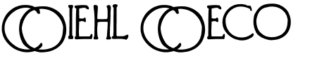 Diehl Deco - Alts Schriftart