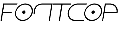 Fontcop IV Schriftart