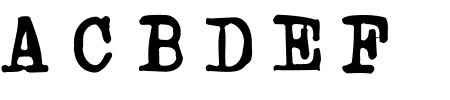 Powderfinger Type Schriftart