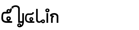 Schriftart Cyclin: Mehr Infos & Vorschau Generator TTF: Cyclin Schriftart