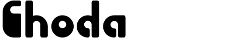Choda Schriftart