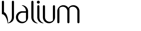 Schriftart Valium: Mehr Infos & Vorschau Generator TTF: Valium Schriftart