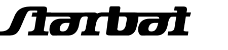 Schriftart Starbat: Mehr Infos & Vorschau Generator TTF: Starbat Schriftart
