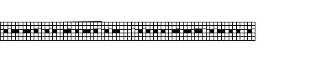Pica Hole - 1890 Morse Schriftart