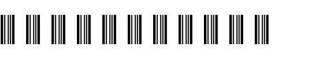 Bar-Code 39 Schriftart