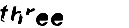 Font 3: Mehr Infos & Zeichen Übersicht TTF: 3 Font