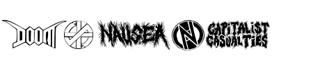 TTF: Punk Rawk Schriftart