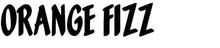 TTF: Orange Fizz Schriftart