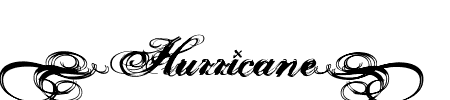 TTF: Hurricane SupaDupaSerif Font