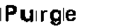 TTF: Purge Font