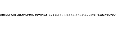 TTF: Narpassword00000 Fixed Width Schriftart