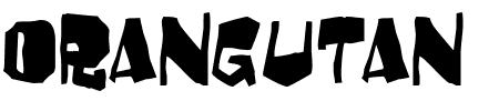 TTF: Orangutan Font