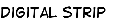 Schriftart Digital Strip: Mehr Infos & Vorschau Generator TTF: Digital Strip Schriftart
