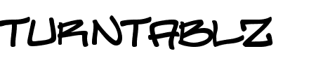 TTF: Turntablz BB Font