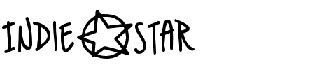 Schriftart IndieStar BB: Mehr Infos & Vorschau Generator TTF: IndieStar BB Schriftart