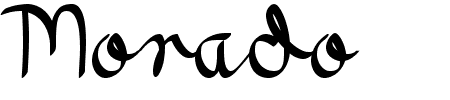 Morado Nib Schriftart