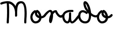 Morado Felt Schriftart