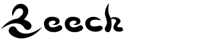 Schriftart Beech: Mehr Infos & Vorschau Generator TTF: Beech Schriftart