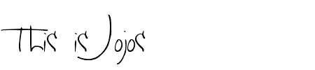 TTF: SF-Jojo2 Schriftart