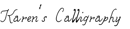 TTF: SF-Karens Cali Schriftart