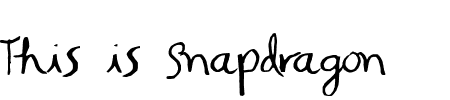 TTF: SF Snapdragon Font