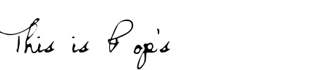 Schriftart Pops2: Mehr Infos & Vorschau Generator TTF: Pops2 Schriftart