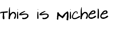 TTF: Michele Schriftart