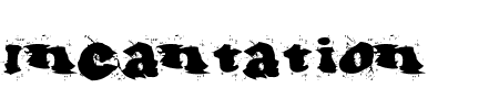 IncantationTwo Schriftart