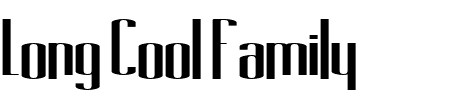 Long Cool Grandma Schriftart