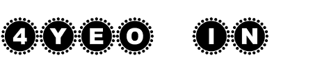 TTF: 4Yeo In Schriftart