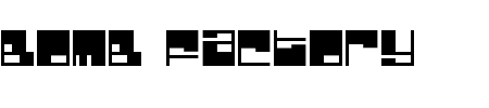 Font Bomb Factory: Mehr Infos & Zeichen Übersicht TTF: Bomb Factory Font