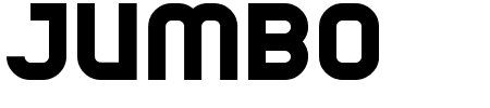 Font Jumbo: Mehr Infos & Zeichen Übersicht TTF: Jumbo Font