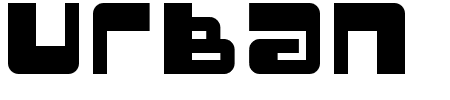 Font Urban: Mehr Infos & Zeichen Übersicht TTF: Urban Font