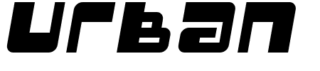 Urban Italic Schriftart