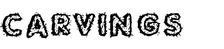 Font Carvings: Mehr Infos & Zeichen Übersicht TTF: Carvings Font
