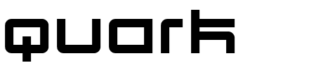 TTF: Quark Font