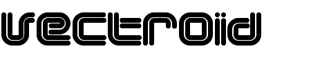 TTF: Vectroid Schriftart