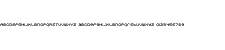 TTF: DoubleOhOne Schriftart