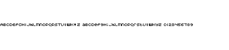 DoubleOhOne Bold Schriftart