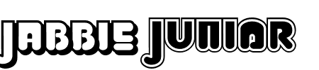 Schriftart Jabbie Junior: Mehr Infos & Vorschau Generator TTF: Jabbie Junior Schriftart