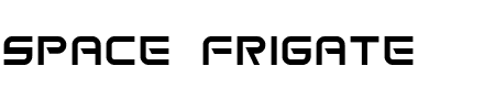 Font Space Frigate: Mehr Infos & Zeichen Übersicht TTF: Space Frigate Font