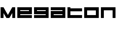 Schriftart Megaton: Mehr Infos & Vorschau Generator TTF: Megaton Schriftart