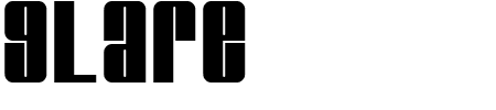 Font Glare: Mehr Infos & Zeichen Übersicht TTF: Glare Font