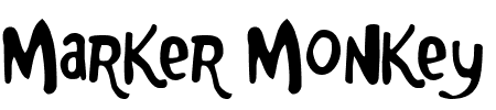 TTF: Marker Monkey FW Schriftart