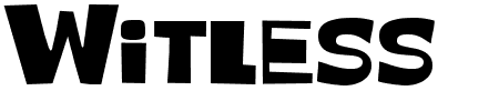 TTF: Witless Schriftart