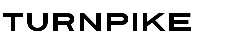 Schriftart Turnpike: Mehr Infos & Vorschau Generator TTF: Turnpike Schriftart