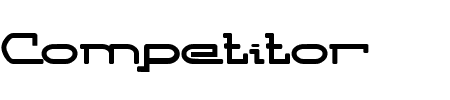 Font Competitor: Mehr Infos & Zeichen Übersicht TTF: Competitor Font
