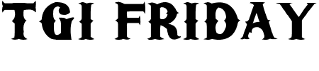 Schriftart TGI Friday: Mehr Infos & Vorschau Generator TTF: TGI Friday Schriftart