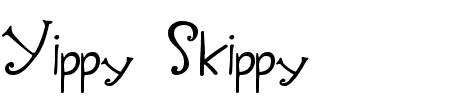 Yippy Schriftart